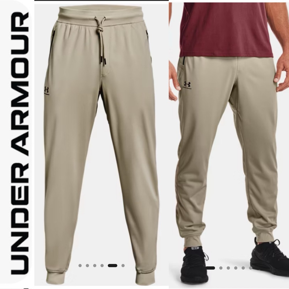 NEW UA Sportstyle Boys  Joggers khaki XL